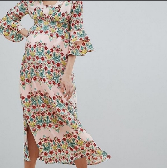 Mama licious floral dress - Picture 9 of 12